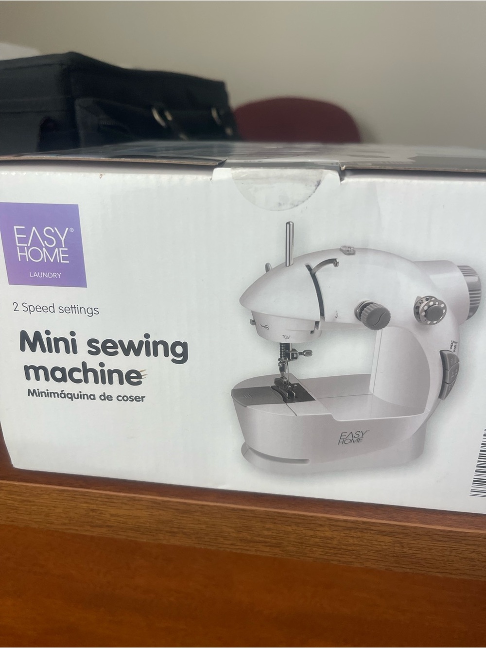 EASY HOME White Mini Sewing MachineMini Sewing Machine.